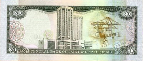 P48 Trinidad & Tobago 10 Dollars Year 2006